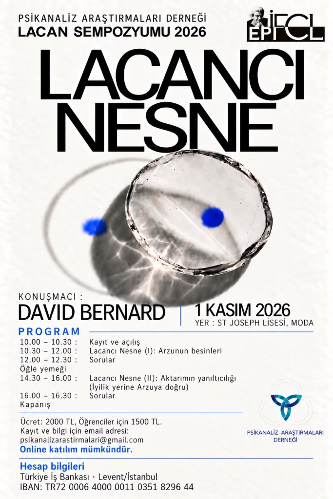 Lacan Sempozyumu 2026: Lacancı Nesne afişi